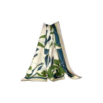Red Bean Mulberry Silk Scarves Women's