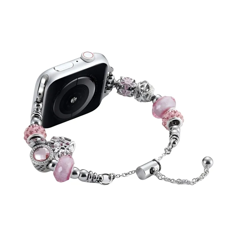 KVZUVUU Apple Compatibility Watch Band Metal-10