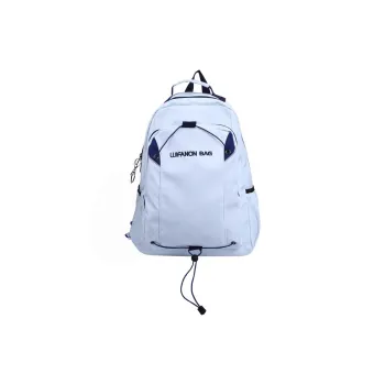 BRABOSTON Nylon Backpack Regular Unisex Blue/Khaki/Black/White