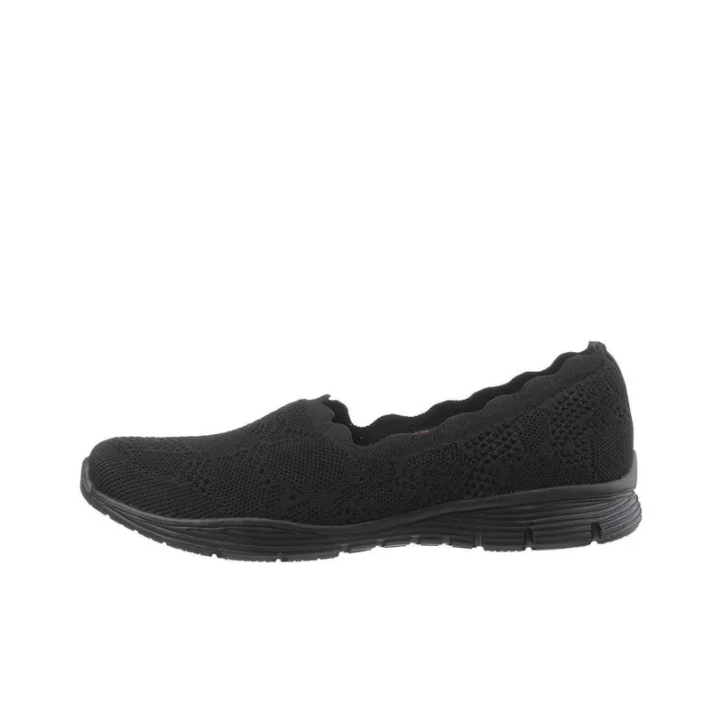 Skechers Seager Low Top Casual Shoes Women's Black-0