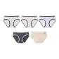 B: Mica White+Shell Pink+Glacier Blue+Champagne Skin+Nightingale Gray