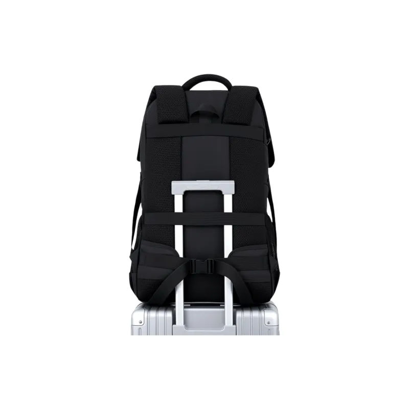Tonlion Oxford Backpack Regular Unisex Black-2