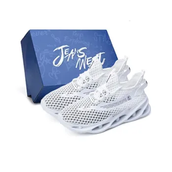 JEANSWEST Slip Resistant, Abrasion Resistant, Breathable, Lightweight Low Top Casual Shoes Unisex