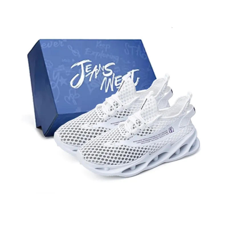 JEANSWEST Slip Resistant, Abrasion Resistant, Breathable, Lightweight Low Top Casual Shoes Unisex-0