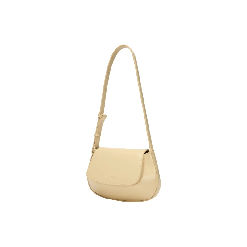 AQUASCUTUM Flap Lightweight Handbag, Shoulder Bag Women's Bag Regular Women's Black/Brown/Ecru-12