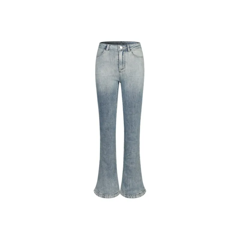 Three Quarters Jeans Women's Blue-0