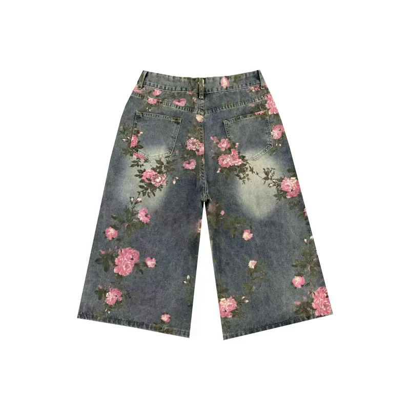 ASHER LEVINE Denim Shorts Unisex-1