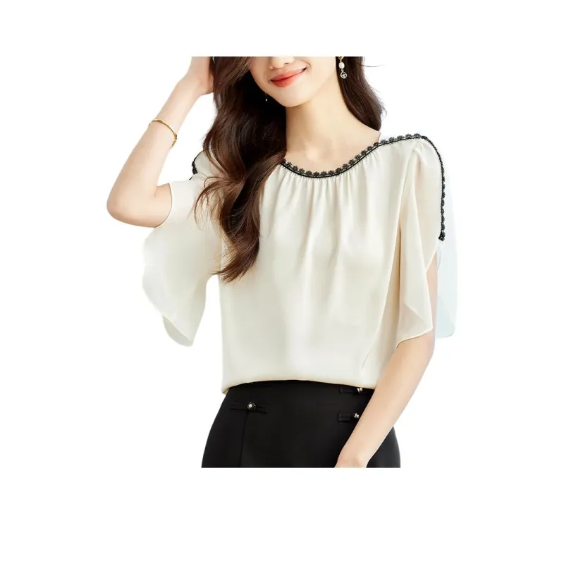 X MOOM Shirts Women's Beige-0