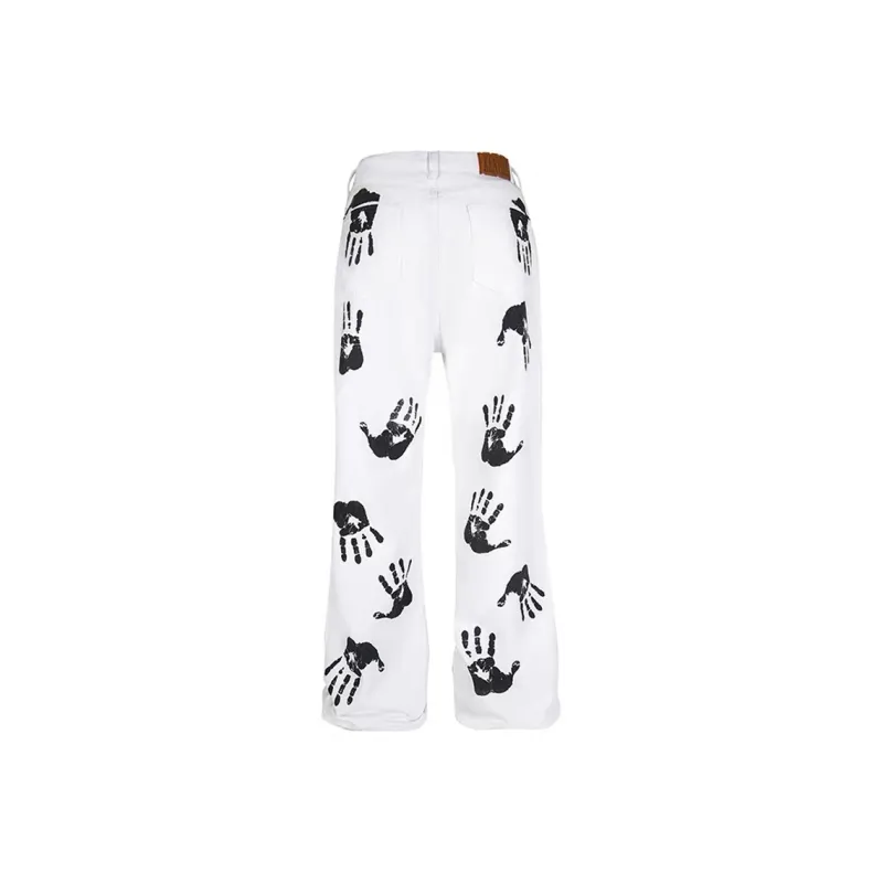 TINA GIA Jeans Unisex White-1