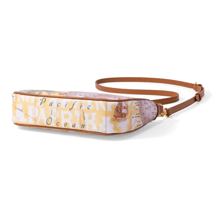 PAPRIKA Cow Leather Crossbody One Shoulder Handbag Regular Women's Multicolor-9