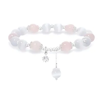 Inkopper Glass Cat Eye Bracelets Women's