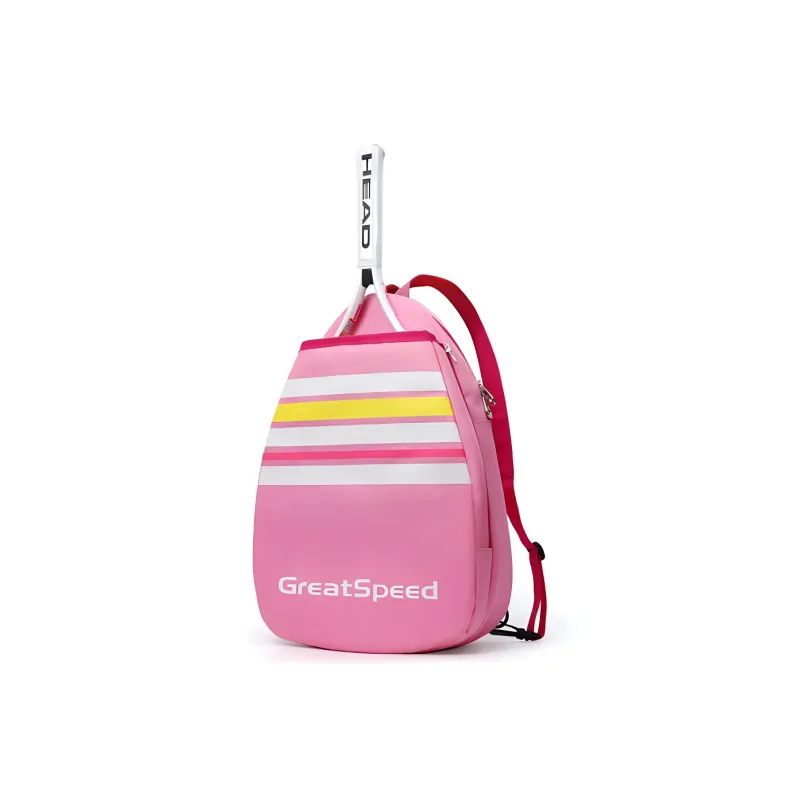 FREEHIKE Polyester Tennis Bag Backpack Unisex Blue/Pink-4