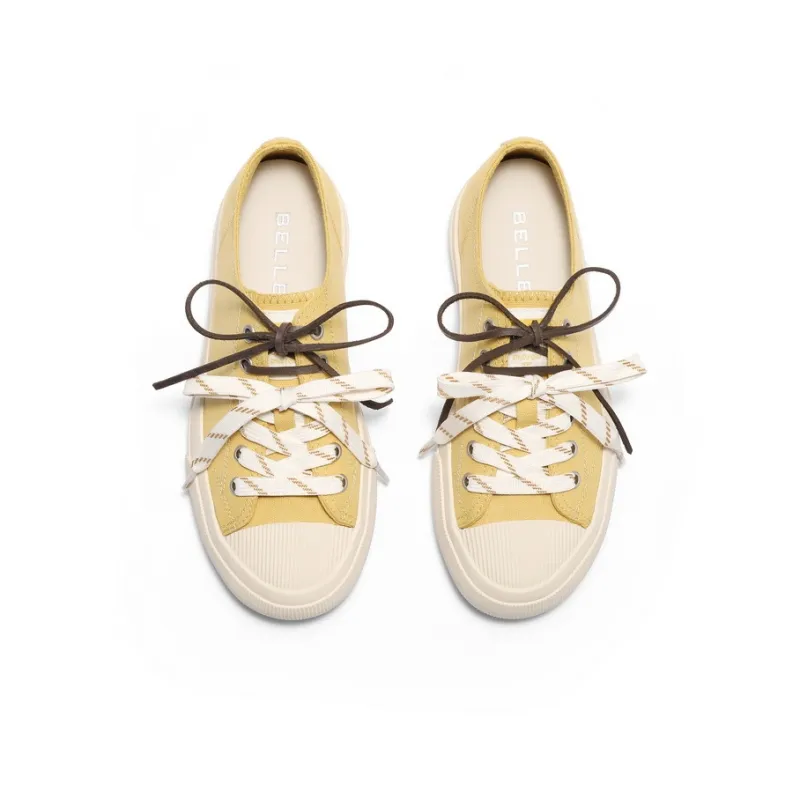 BELLE Low Top Canvas Shoes Women's-3
