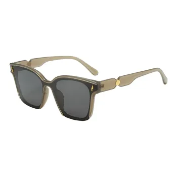 PRETTYALLUSION PC Square Sunglasses Unisex