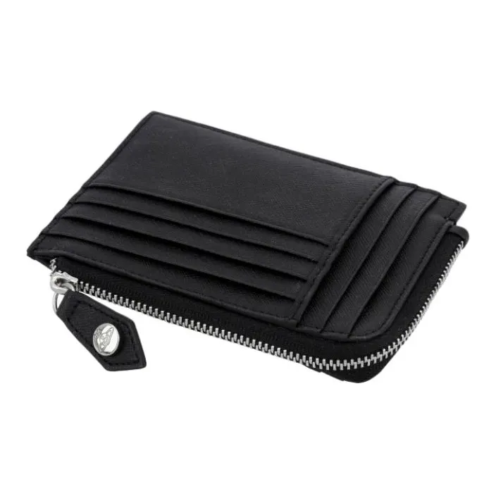 Vivienne Westwood Polyurethane Card Holder Women's Black-4