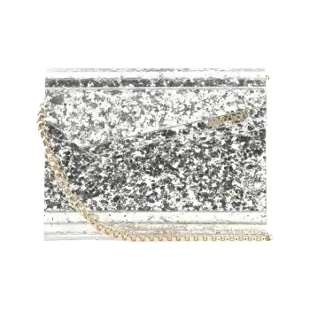 Jimmy Choo Candy Glitter Clutch Bag