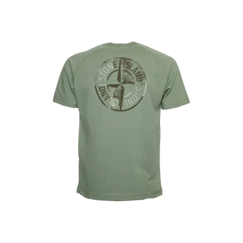STONE ISLAND Compass motif T shirt-1