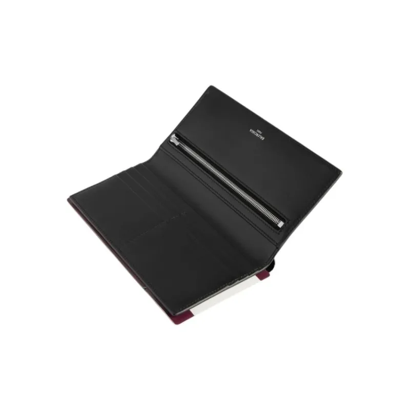 Balenciaga Cow Leather Wallet Men's Gray-2