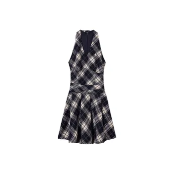 GUOZHEN Sleeveless Dress Women's