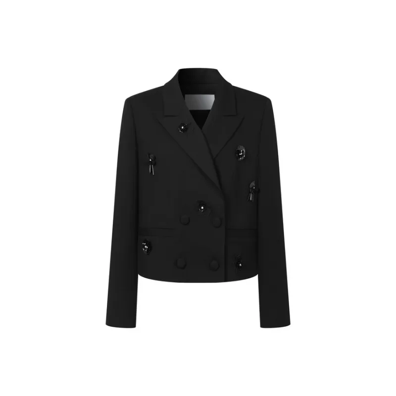 Three Quarters Business Suit Women's Black-0