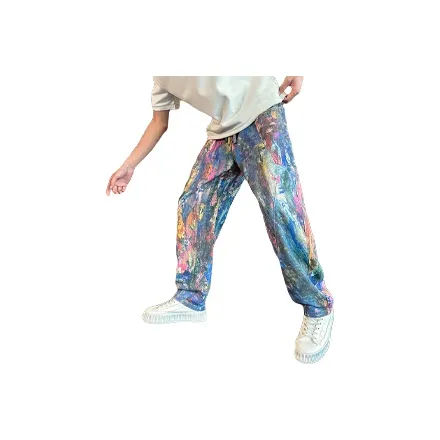 GLFL Casual Pants Unisex Multicolor-2