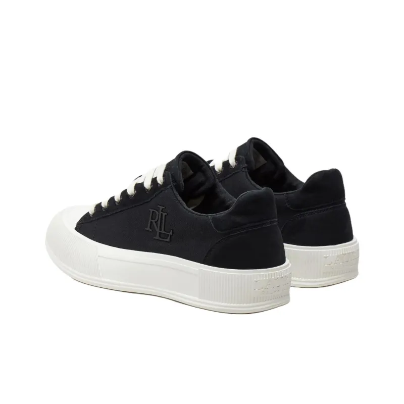 LAUREN RALPH LAUREN Low Top Skateboard Shoes Women's Black-3