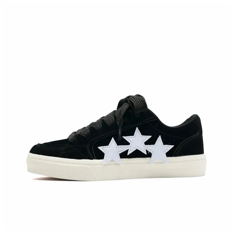 OAOQ Slip Resistant Cushioning Abrasion Resistant Lightweight Breathable Low Top Skateboard Shoes Unisex-49