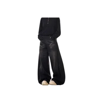 A02 Jeans Unisex Black