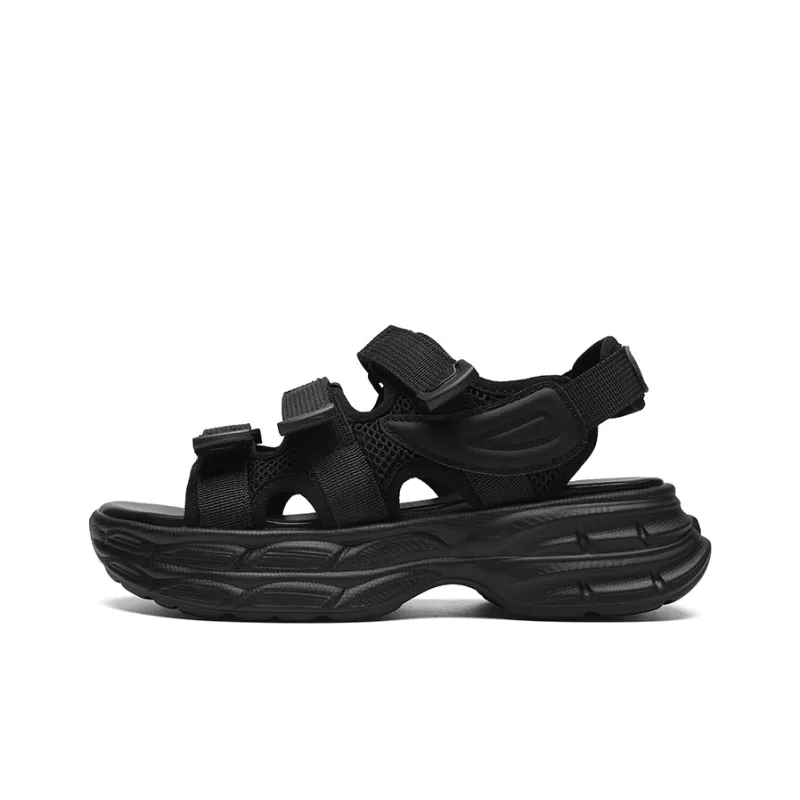 ZHR Beach Sandals Women's Beige, Black-4