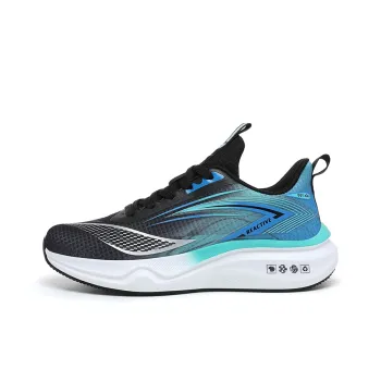 Gaius Durant Non slip, Wear resistant, Impact resistant Low Top Running Shoes Men's Black Lake Blue