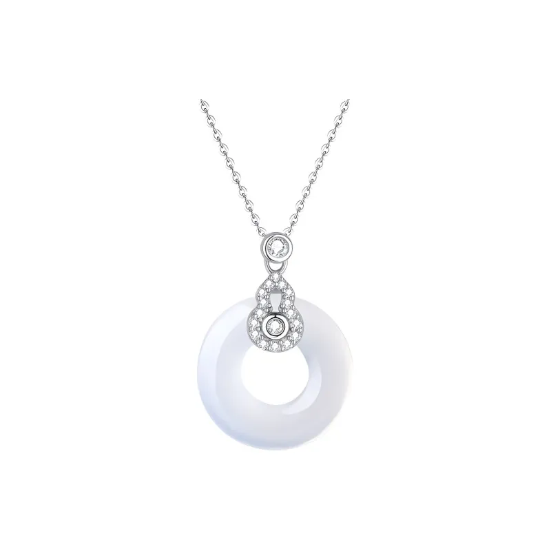 Yu Shangxuan Natural Chalcedony Necklaces Unisex-0