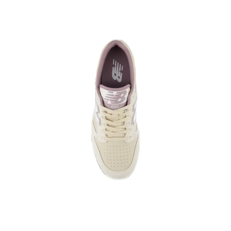 New Balance 480 Tan Purple Women's-2