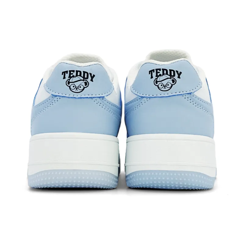 Teddy Bear Collection Air Force 1, Trendy Fashion Preppy Style Low Top Skateboard Shoes Unisex-17
