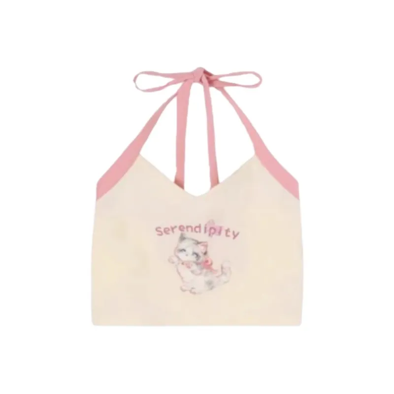 YGPRW Tank Tops Women's Apricot-0
