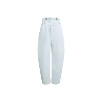 Alaia SS25 Jeans Women's Light Blue