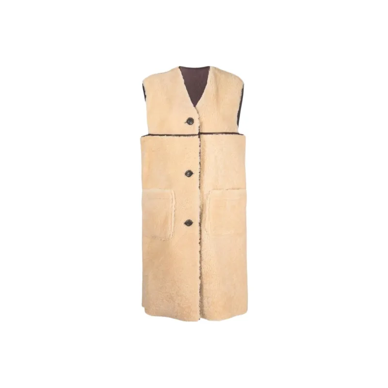 MARNI Vests Women's Beige-0