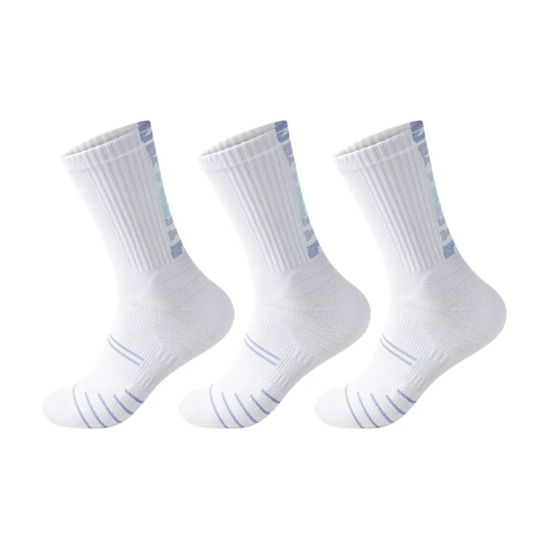 SHIWAJI Knee High Socks Men's 3 Pack-7