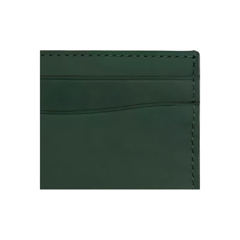 COACH Refined Calfskin Card Holder Mini Women's Hunter Green-4