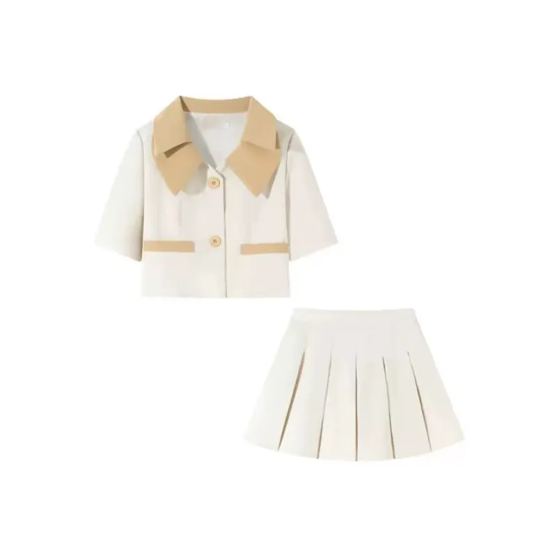 Lookinto Two Piece Skirt Sets Women's-0