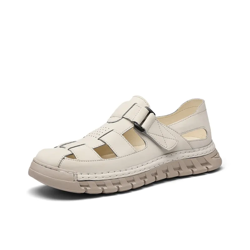 Frank Mully Men's Casual Shoes Men Low Top Ecru/Khaki/Black-1