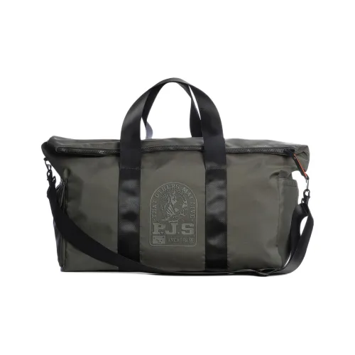 PARAJUMPERS Nylon Canvas Travel Bag Unisex Kombu Green