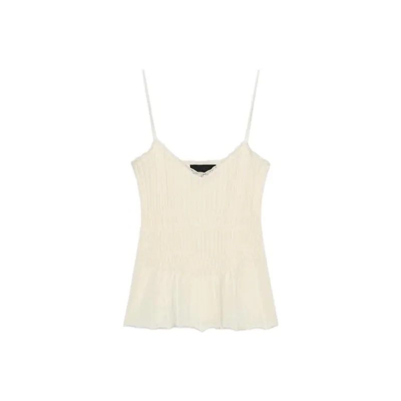 ZARA Camisoles Women's Light Beige-0