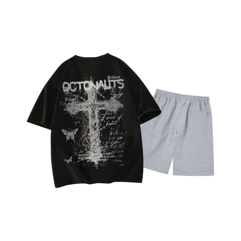 Small Columns Under The Sea Casual Sportswear Unisex-9