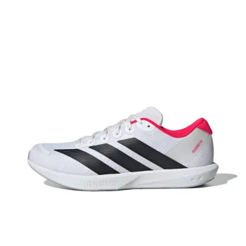 Adidas Adizero Cushioning, Wear Resistant Low Top Casual Running Shoes Unisex White