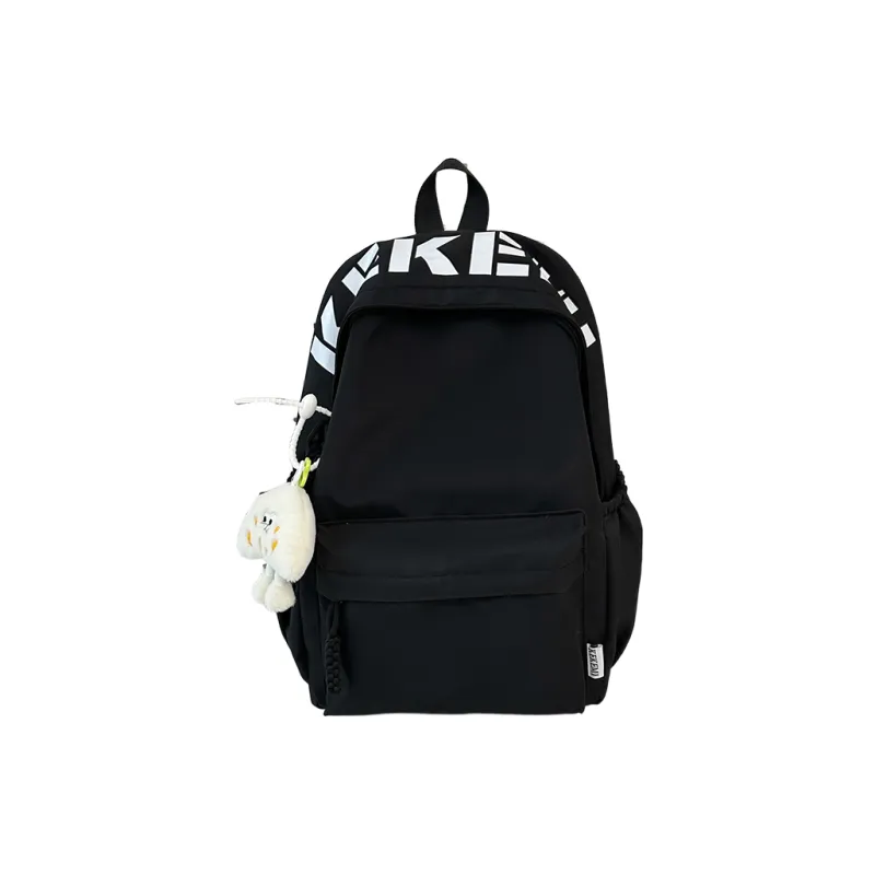 Wolfhorse Nylon Backpack Unisex Pink/Blue/White/Black/Yellow/Red-35