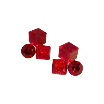 Yiru Copper Alloy Earrings Women's