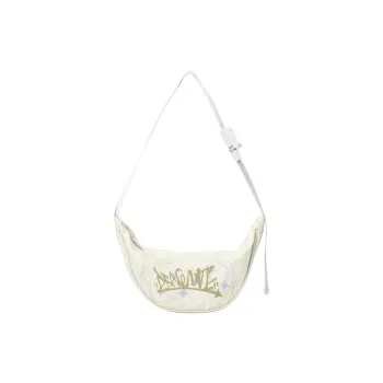 DRACONITE Polyester Shoulder Bag, Crossbody Bag Regular Unisex Yellow