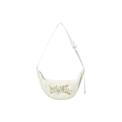 DRACONITE Polyester Shoulder Bag, Crossbody Bag Regular Unisex Yellow