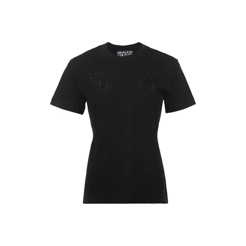 VERSACE JEANS COUTURE T Shirt Women's Black-0