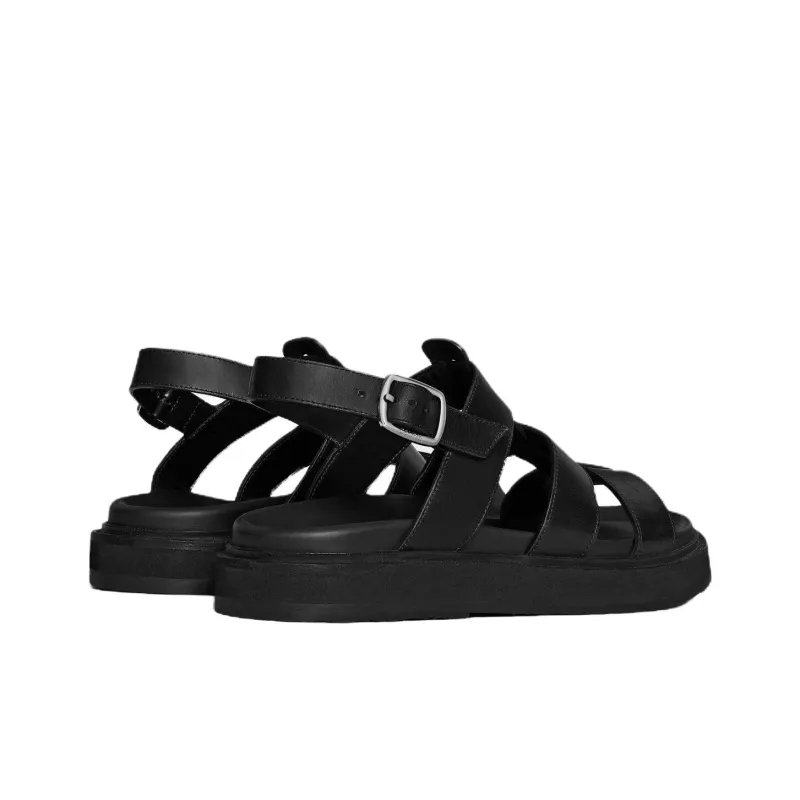 CELINE Tippi Roman Sandals Men's Black-3